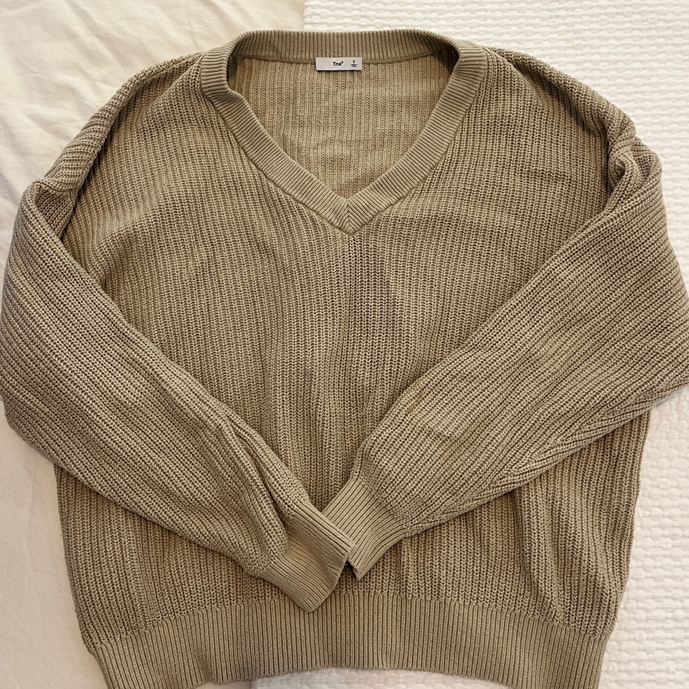 TNA v-neck sweater